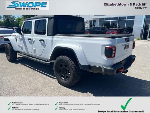 Bright White Clearcoat 2021 Jeep Gladiator Mojave 4x4