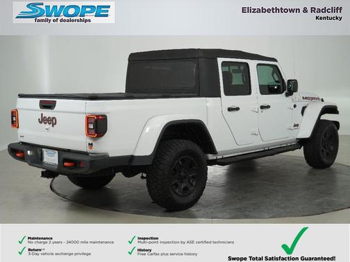 Bright White Clearcoat 2021 Jeep Gladiator Mojave 4x4