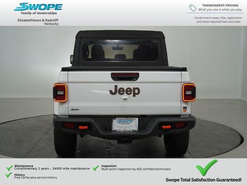 Bright White Clearcoat 2021 Jeep Gladiator Mojave 4x4