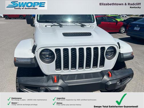 Bright White Clearcoat 2021 Jeep Gladiator Mojave 4x4