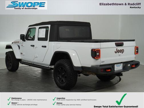 Bright White Clearcoat 2021 Jeep Gladiator Mojave 4x4