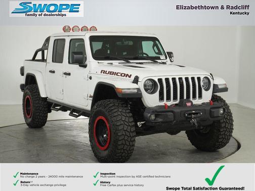 Bright White Clearcoat 2020 Jeep Gladiator Rubicon