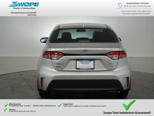 Classic Silver Metallic 2026 Toyota Corolla LE