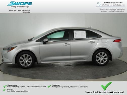 Classic Silver Metallic 2026 Toyota Corolla LE