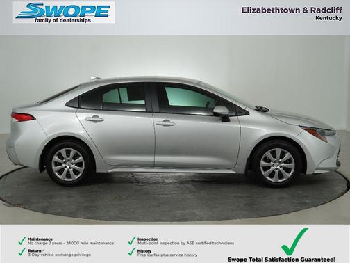 Classic Silver Metallic 2026 Toyota Corolla LE