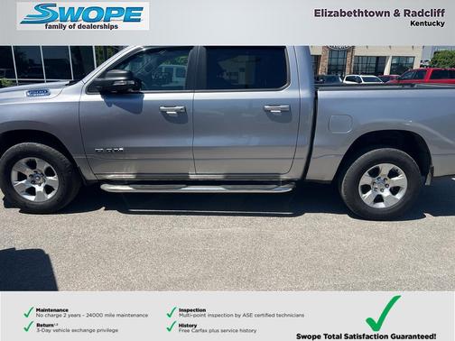 Billet Silver Metallic Clearcoat 2022 RAM 1500 Big Horn/Lone Star