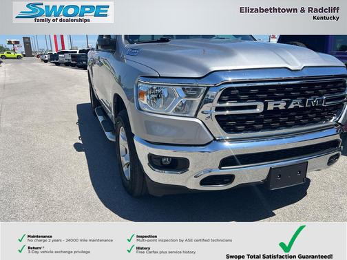 Billet Silver Metallic Clearcoat 2022 RAM 1500 Big Horn/Lone Star