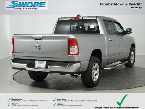 Billet Silver Metallic Clearcoat 2022 RAM 1500 Big Horn/Lone Star