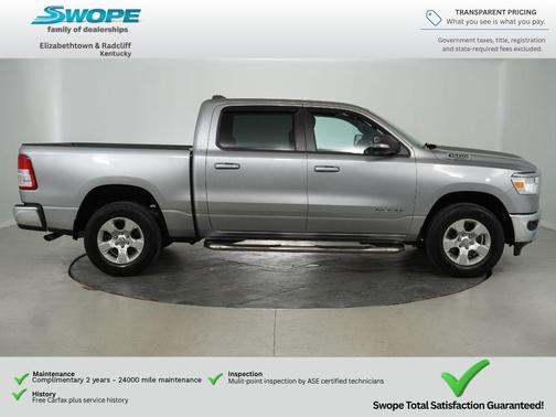 Billet Silver Metallic Clearcoat 2022 RAM 1500 Big Horn/Lone Star