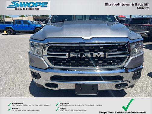 Billet Silver Metallic Clearcoat 2022 RAM 1500 Big Horn/Lone Star