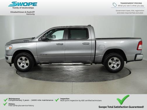 Billet Silver Metallic Clearcoat 2022 RAM 1500 Big Horn/Lone Star