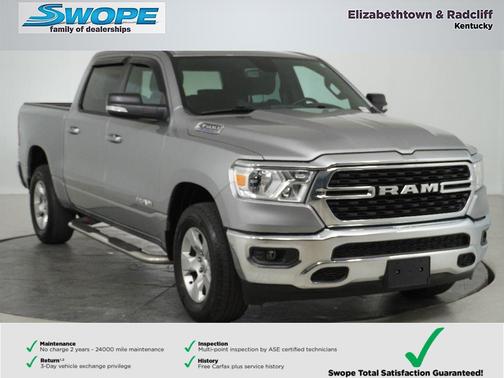 Billet Silver Metallic Clearcoat 2022 RAM 1500 Big Horn/Lone Star