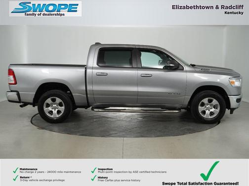 Billet Silver Metallic Clearcoat 2022 RAM 1500 Big Horn/Lone Star