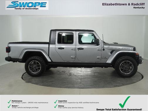 Billet Silver Metallic Clearcoat 2020 Jeep Gladiator Overland
