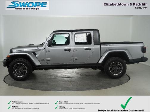 Billet Silver Metallic Clearcoat 2020 Jeep Gladiator Overland
