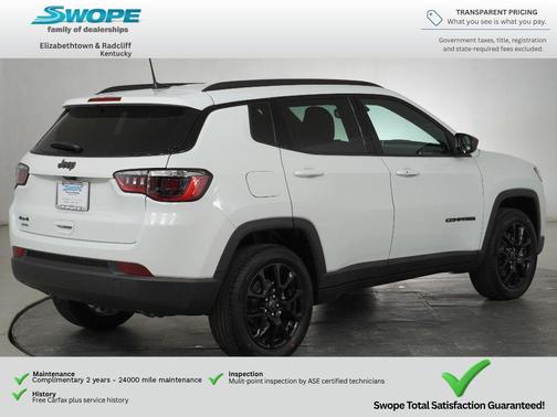 Bright White Clearcoat 2026 Jeep Compass Latitude