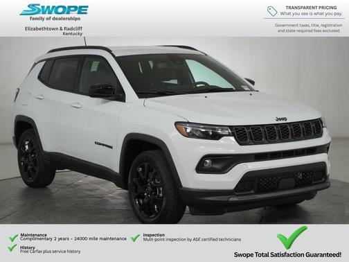 Bright White Clearcoat 2026 Jeep Compass Latitude