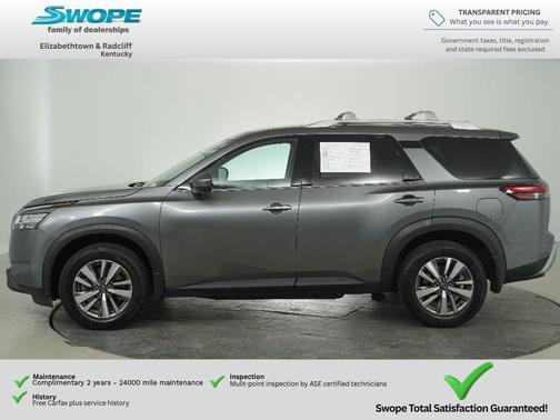 Gun Metallic 2023 Nissan Pathfinder SL 4WD