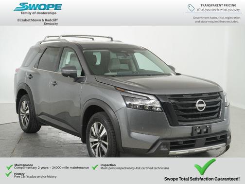 Gun Metallic 2023 Nissan Pathfinder SL 4WD