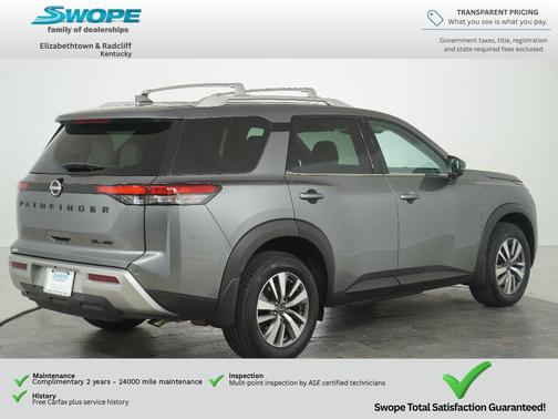Gun Metallic 2023 Nissan Pathfinder SL 4WD