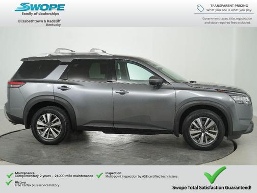 Gun Metallic 2023 Nissan Pathfinder SL 4WD