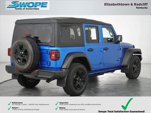 2021 Jeep Wrangler Unlimited Sport S 4x4