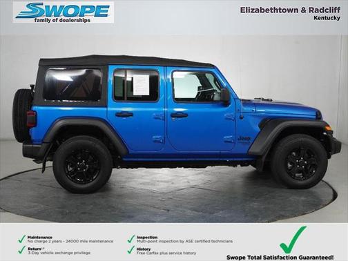 2021 Jeep Wrangler Unlimited Sport S 4x4