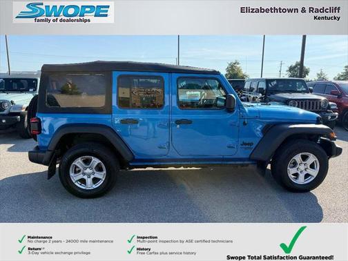 2021 Jeep Wrangler Unlimited Sport S 4x4