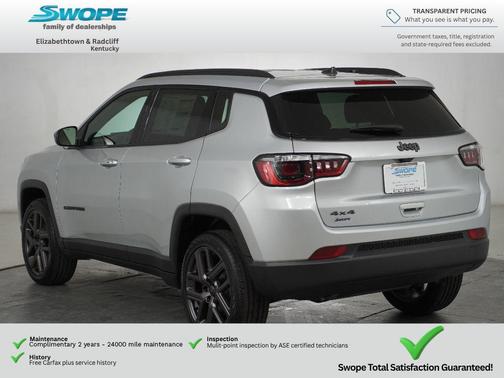 Silver Zynith Metallic Clearcoat 2026 Jeep Compass Latitude