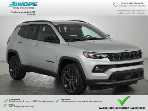 Silver Zynith Metallic Clearcoat 2026 Jeep Compass Latitude