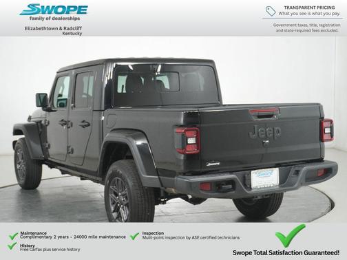 Black Clearcoat 2025 Jeep Gladiator Sport S