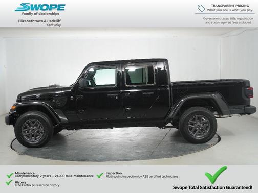 Black Clearcoat 2025 Jeep Gladiator Sport S