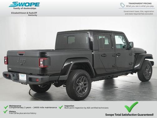 Black Clearcoat 2025 Jeep Gladiator Sport S