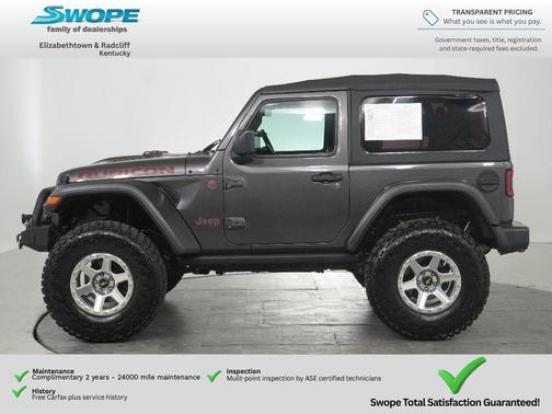 Granite Crystal Metallic Clearcoat 2019 Jeep Wrangler Rubicon