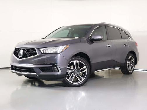 Modern Steel Metallic 2017 Acura MDX