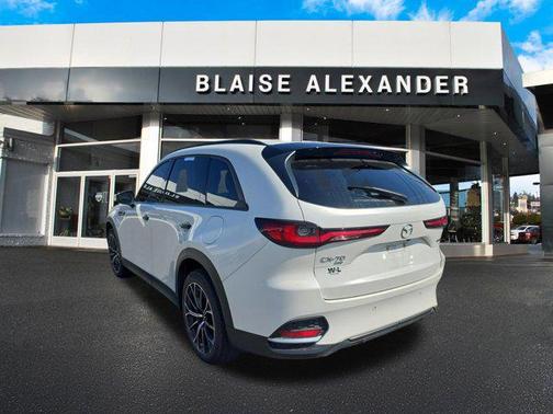Rhodium White Premium 2025 Mazda CX-70 PHEV Premium Plus Package