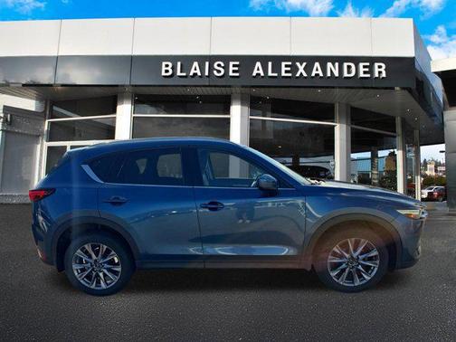 Deep Crystal Blue Mica 2021 Mazda CX-5 Grand Touring