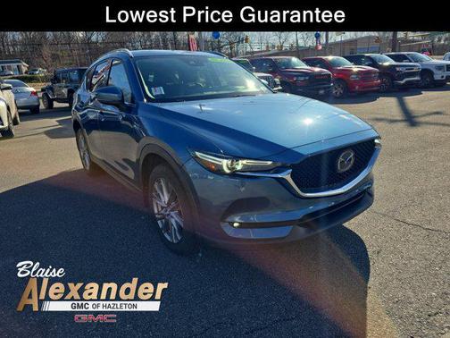 Deep Crystal Blue Mica 2021 Mazda CX-5 Grand Touring