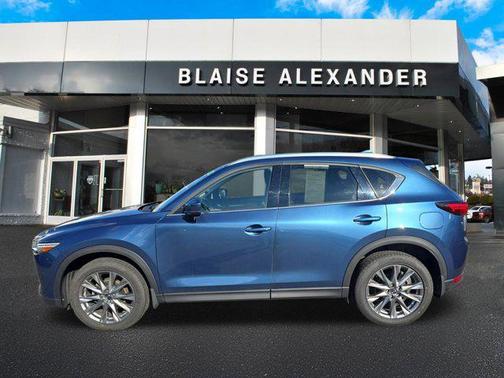 Deep Crystal Blue Mica 2021 Mazda CX-5 Grand Touring