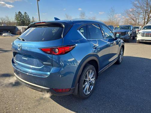 Deep Crystal Blue Mica 2021 Mazda CX-5 Grand Touring