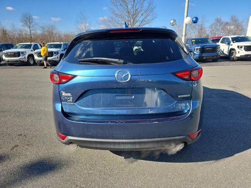 Deep Crystal Blue Mica 2021 Mazda CX-5 Grand Touring