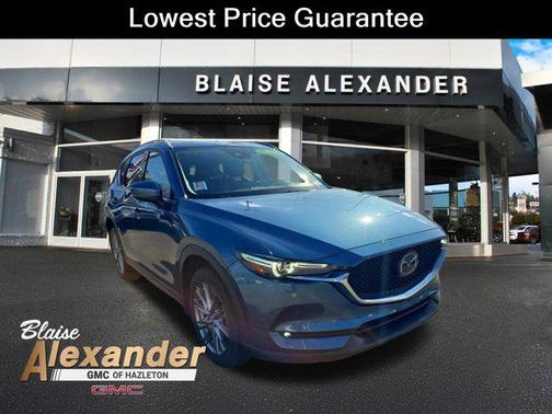 Deep Crystal Blue Mica 2021 Mazda CX-5 Grand Touring