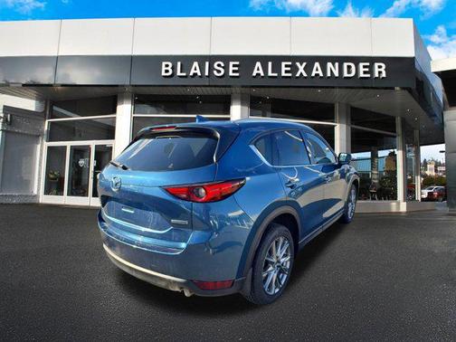 Deep Crystal Blue Mica 2021 Mazda CX-5 Grand Touring
