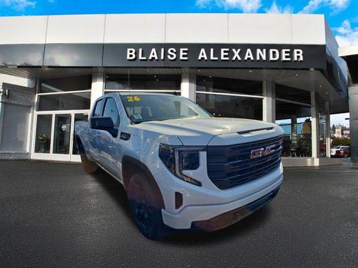 Summit White 2026 GMC Sierra 1500 Elevation