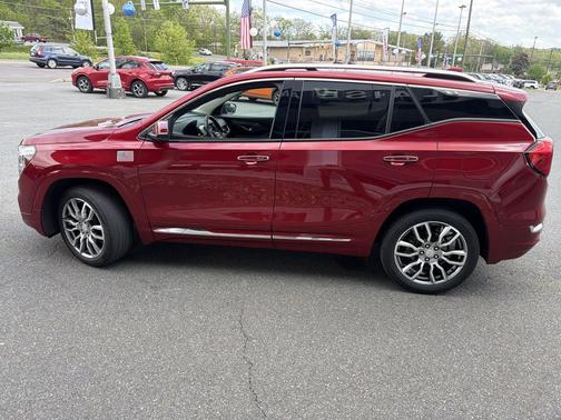 Volcanic Red Tintcoat 2023 GMC Terrain Denali