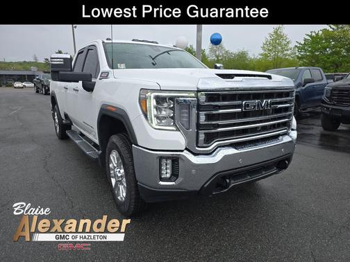 Summit White 2022 GMC Sierra 2500 SLT