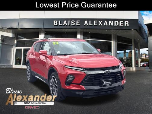 Red Hot 2023 Chevrolet Blazer RS