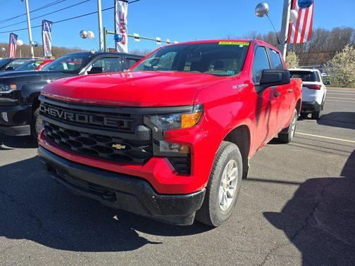 Red Hot 2022 Chevrolet Silverado 1500 WT