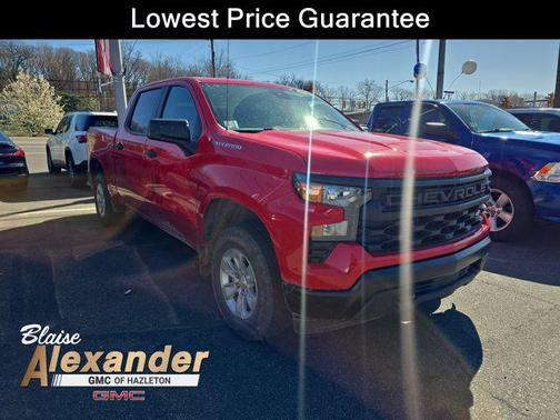 Red Hot 2022 Chevrolet Silverado 1500 WT