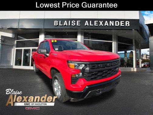 Red Hot 2022 Chevrolet Silverado 1500 WT